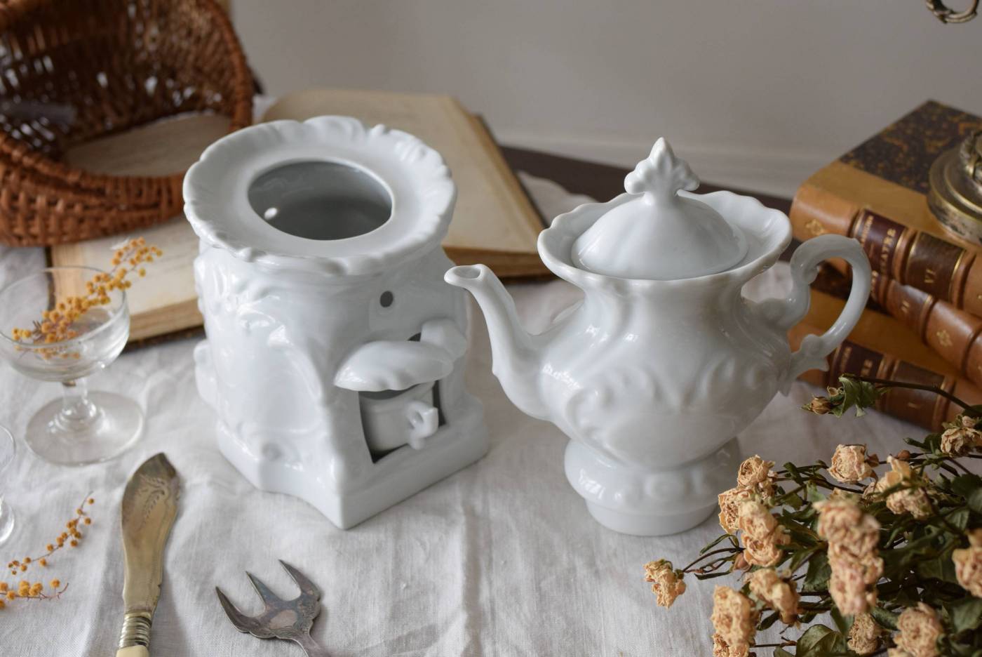 フランスアンティーク雑貨 ティザニエール.5 LIMOGES
