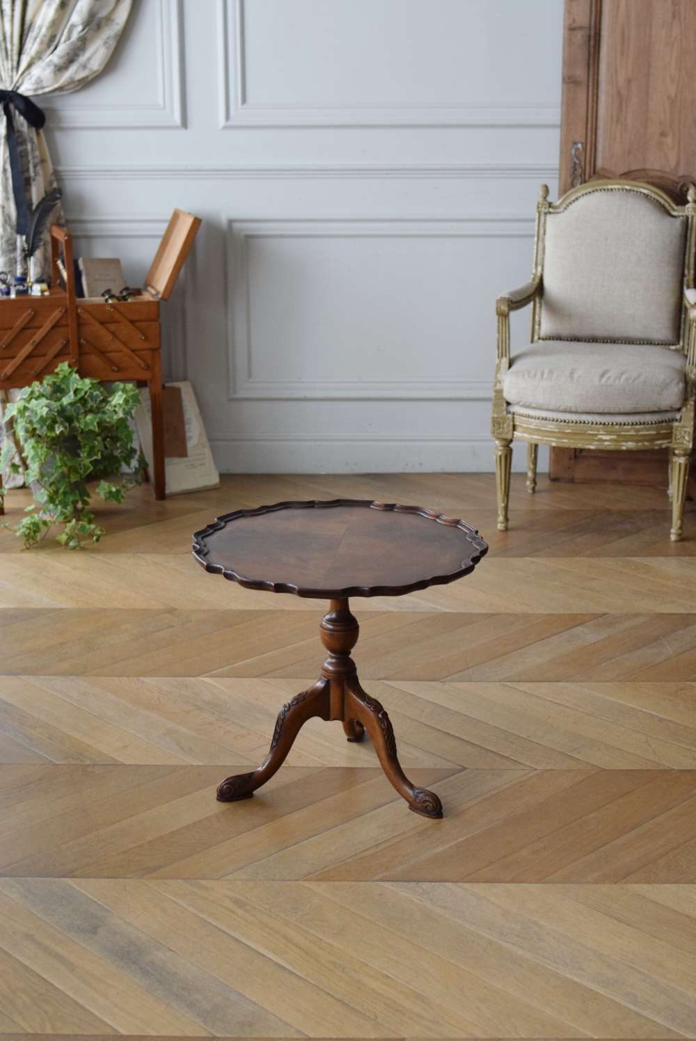 フランスアンティークテーブル フレンチサイドテーブル.6 ローテーブル