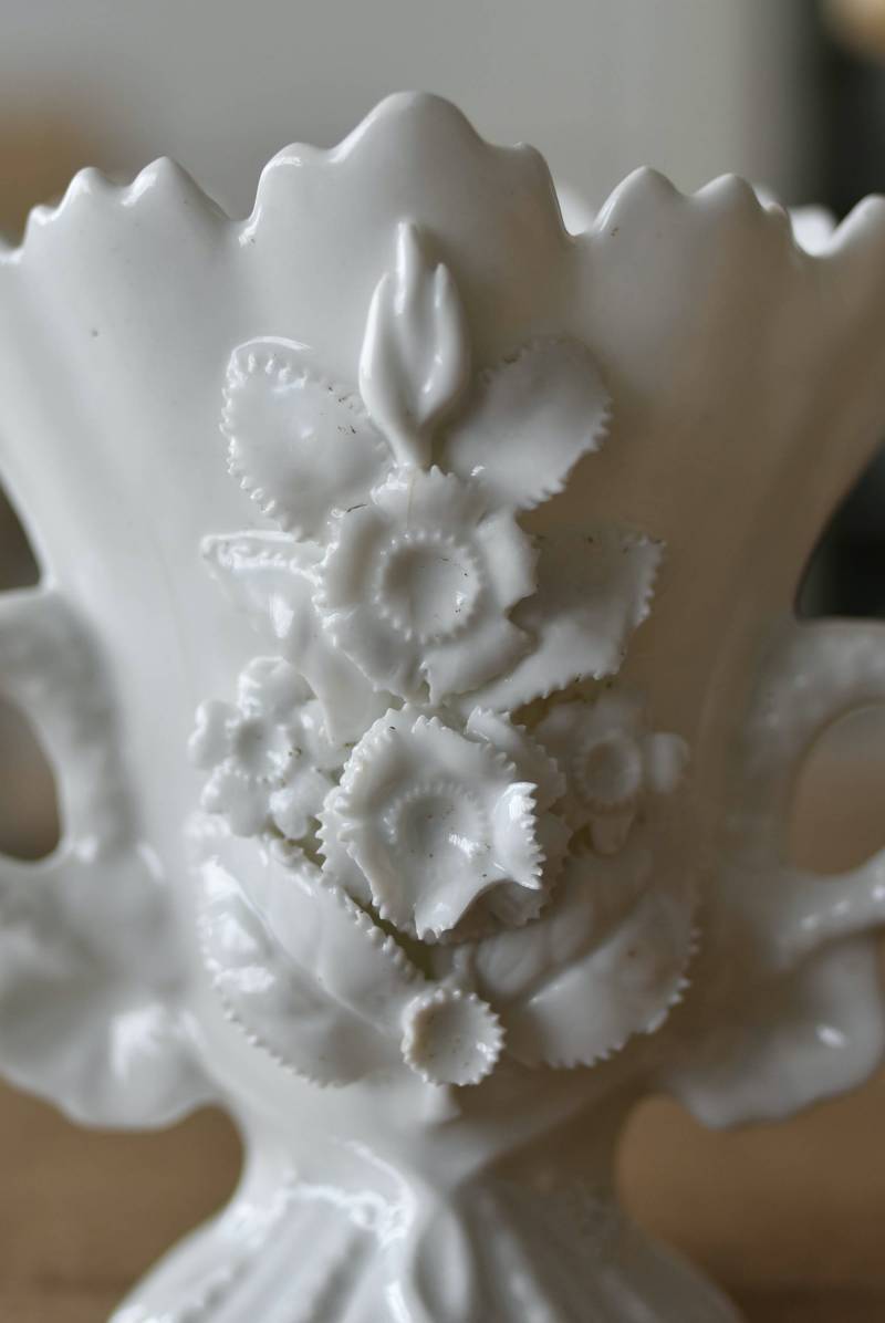 フラワーベース.4A フランス アンティーク 花器 花瓶