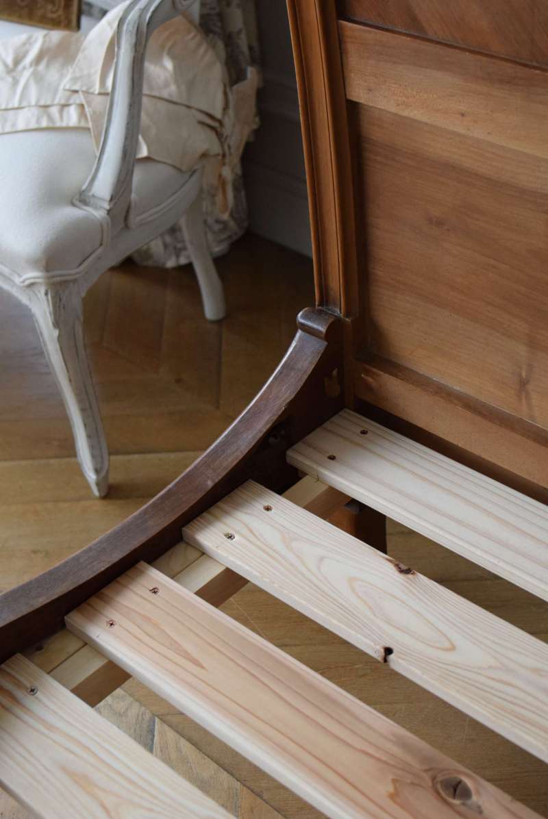 フランスアンティーク家具 アンティーク木製ベッド.5 アンティークベッド